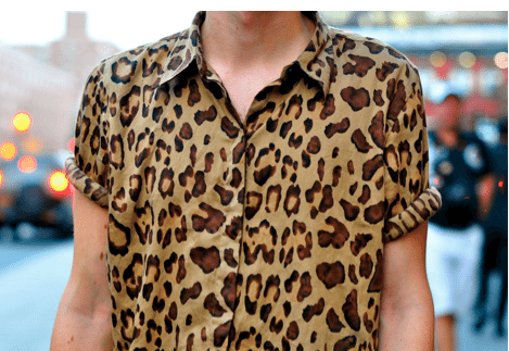 imprimé leopard difficile à porter